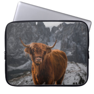 Schottland Kuhberge: Naturfotografie Laptopschutzhülle