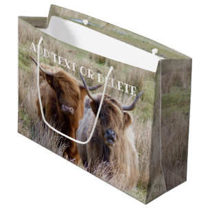 Schottland-Kühe Große Geschenktüte