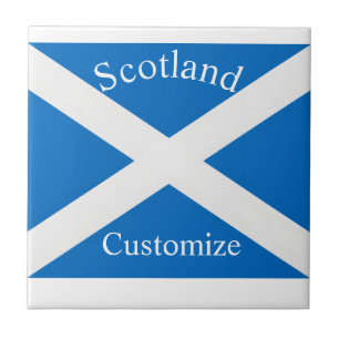Schottland Landesflagge Thunder_Cove Fliese