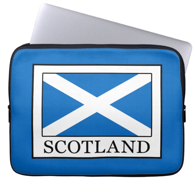 Schottland Laptopschutzhülle (Vorderseite)