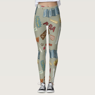 Schottland-Leggings - schottische Symbole Leggings
