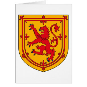 Schottland Lion Rampant Schild