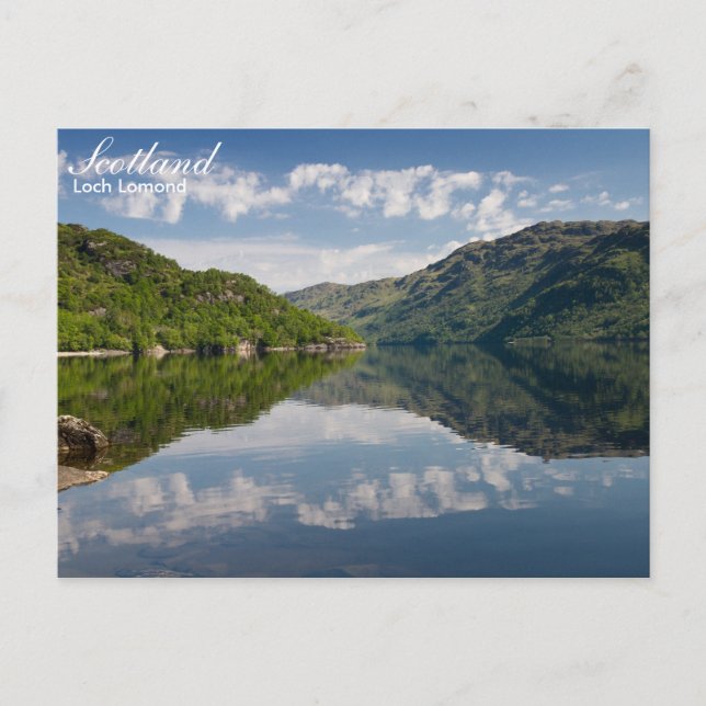Schottland- - Loch- Lomondpostkarte Postkarte (Vorderseite)