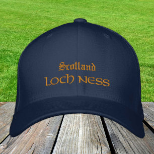 Schottland & LOCH NESS mode / Schottisches Monster Bestickte Baseballkappe