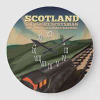 Schottland Locomotive Travel Poster