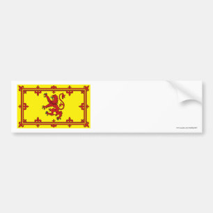 Schottland-Löwe-Flagge Autoaufkleber