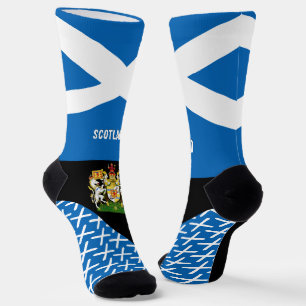 Schottland, Mode, Schottische Flagge, patriotisch Socken