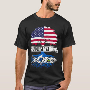 Schottland Nicaragua Mischung Stolz auf meine Wurz T-Shirt