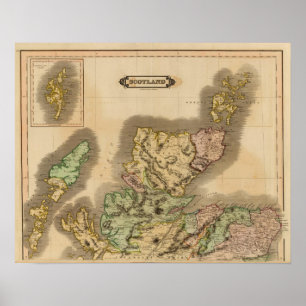 Schottland Nord Poster