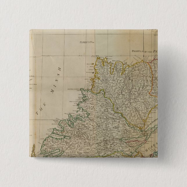 Schottland nördlich button (Vorderseite)