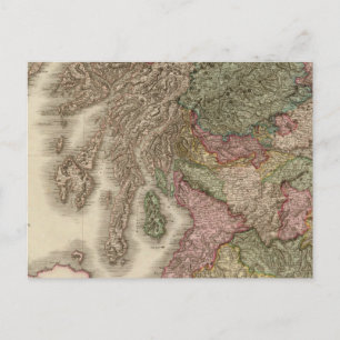 Schottland, nördlicher Teil Postkarte