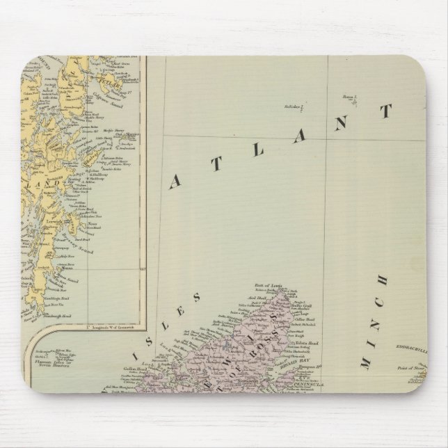 Schottland Nordwesten Mousepad (Vorne)