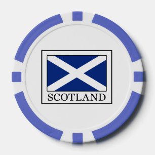 Schottland Pokerchips