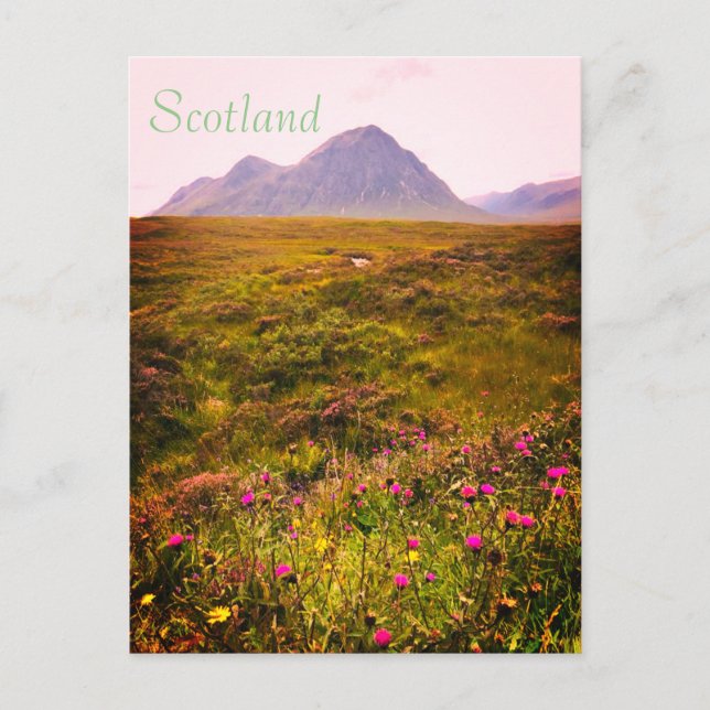 Schottland Postcard Postkarte (Vorderseite)