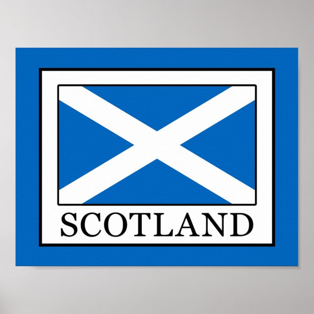 Schottland Poster (Vorne)