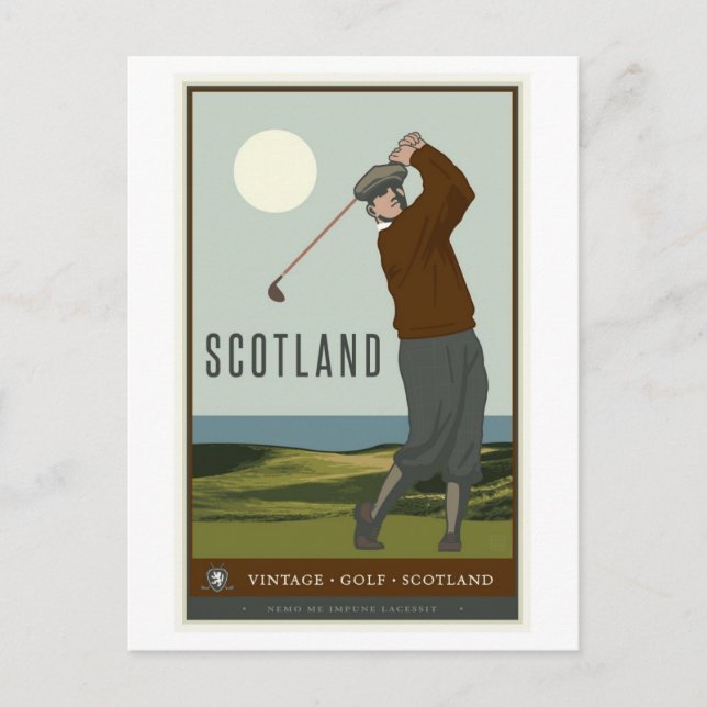 Schottland Postkarte (Vorderseite)