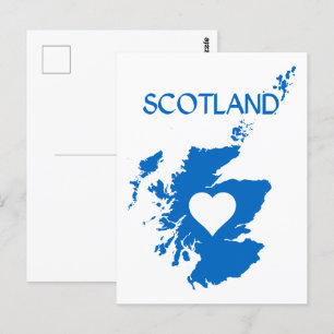 Schottland Postkarte
