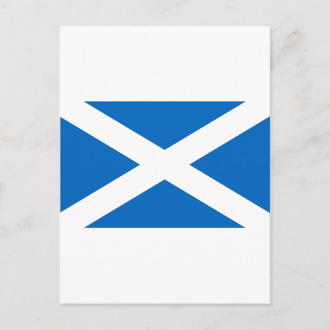 Schottland Postkarte (Vorderseite)