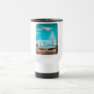 Schottland Queensferry Crossing Reiseplakat Reisebecher