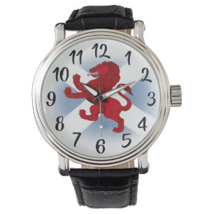 Schottland Rampant Löwe von der alten schottischen Armbanduhr