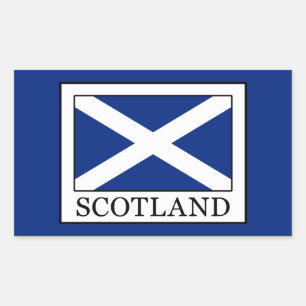 Schottland Rechteckiger Aufkleber