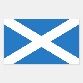 Schottland Rechteckiger Aufkleber