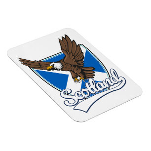 Schottland Reiselogo Magnet