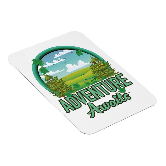 Schottland Reiselogo Magnet (Rechte Seite)