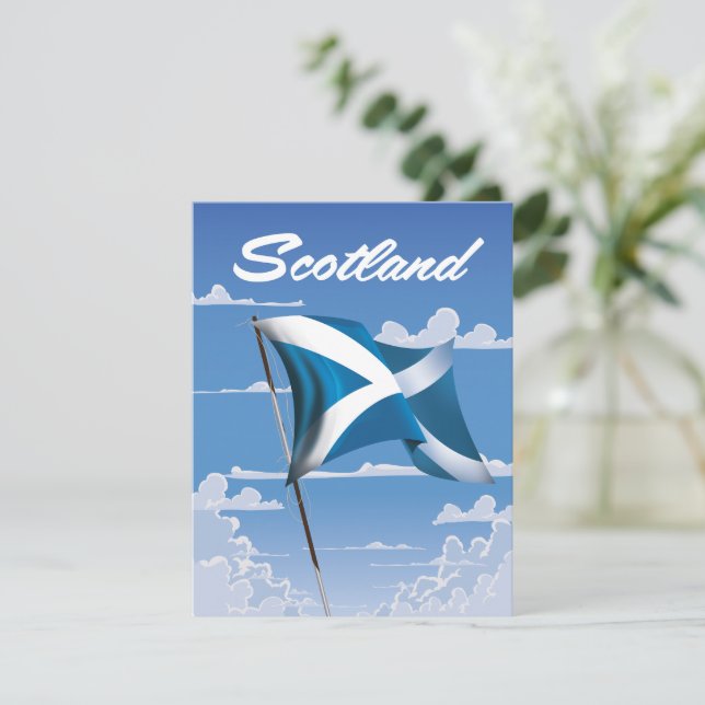 Schottland Saltire (Stehend Vorderseite)
