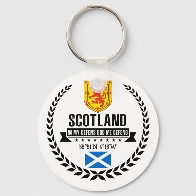 Schottland Schlüsselanhänger (Vorderseite)