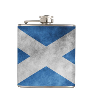 Schottland Schmutz St Andrew Kreuz Flachmann