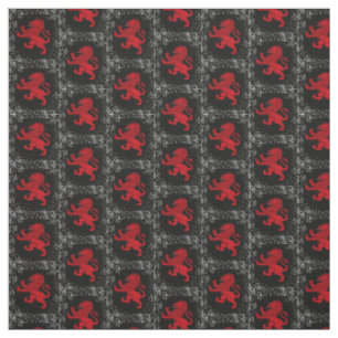 Schottland, Schneekeckel, Red Rampant Lion, auf sc Stoff
