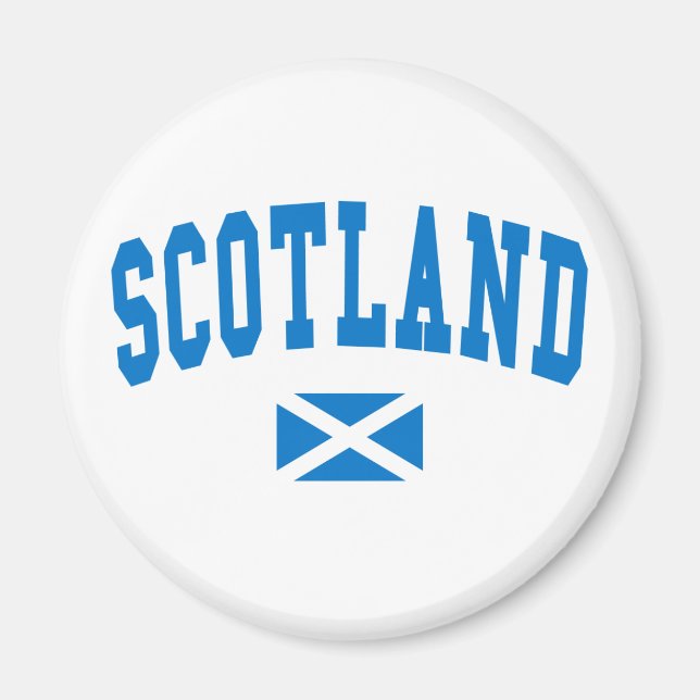 Schottland Style Magnet (Vorne)