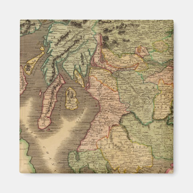 Schottland Süd Magnet (Vorne)