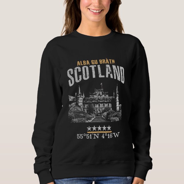 Schottland Sweatshirt (Vorderseite)