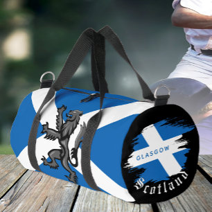 Schottland-Tasche, Glasgow, Reise, schottische Fla Duffle Bag