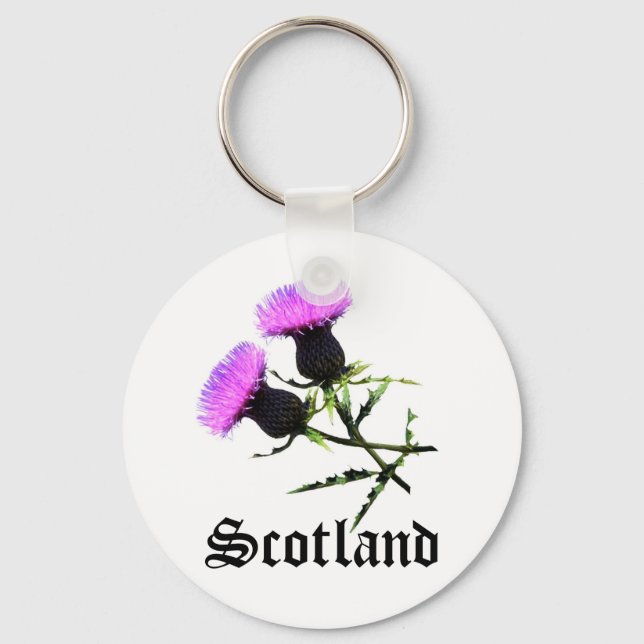 Schottland, Thistle Schlüsselanhänger (Vorderseite)
