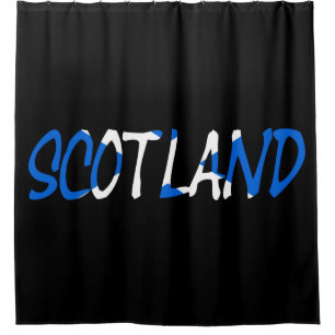 Schottland überlagerte sich bei der Scottish Flag Duschvorhang