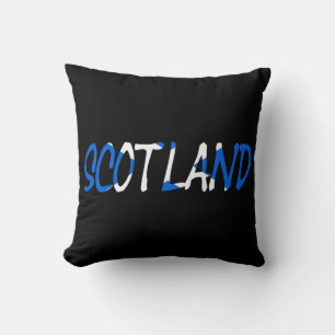 Schottland überschneidet sich mit der Scottish Fla Kissen