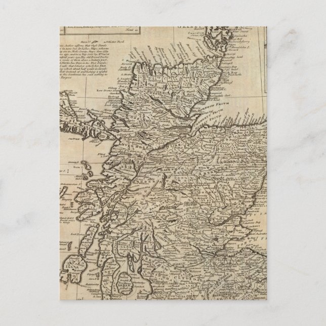 Schottland und Nordirland Postkarte (Vorderseite)