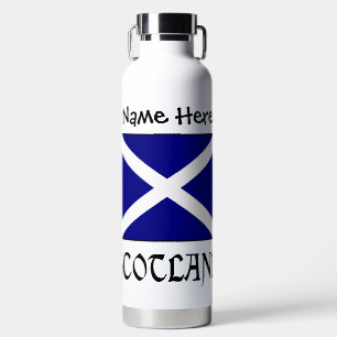 Schottland und Schotte Flag Personalisiert Trinkflasche