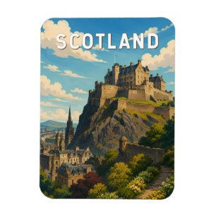 Schottland Vereinigtes Königreich Illustration Rei Magnet