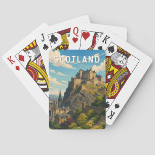 Schottland Vereinigtes Königreich Illustration Rei Spielkarten