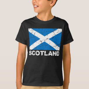 Schottland Vintage-Flagge T-Shirt
