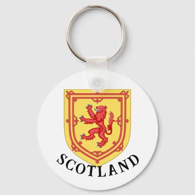 Schottland Vintager Schlüsselanhänger (Vorderseite)