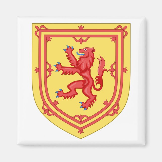 Schottland-Wappen Magnet (Vorne)