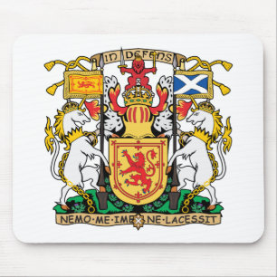 Schottland-Wappen Mousepad