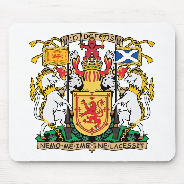 Schottland-Wappen Mousepad (Vorne)