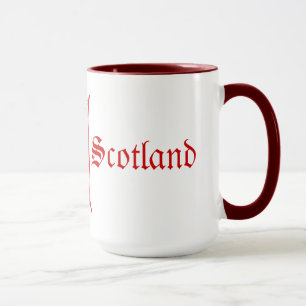 Schottland Wütender Löwe, für immer tapfer Tasse