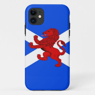 Schottlandflagge, schottischer aufsteigender Löwe iPhone 11 Hülle